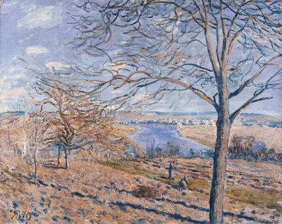 Rive del Loing da Alfred Sisley